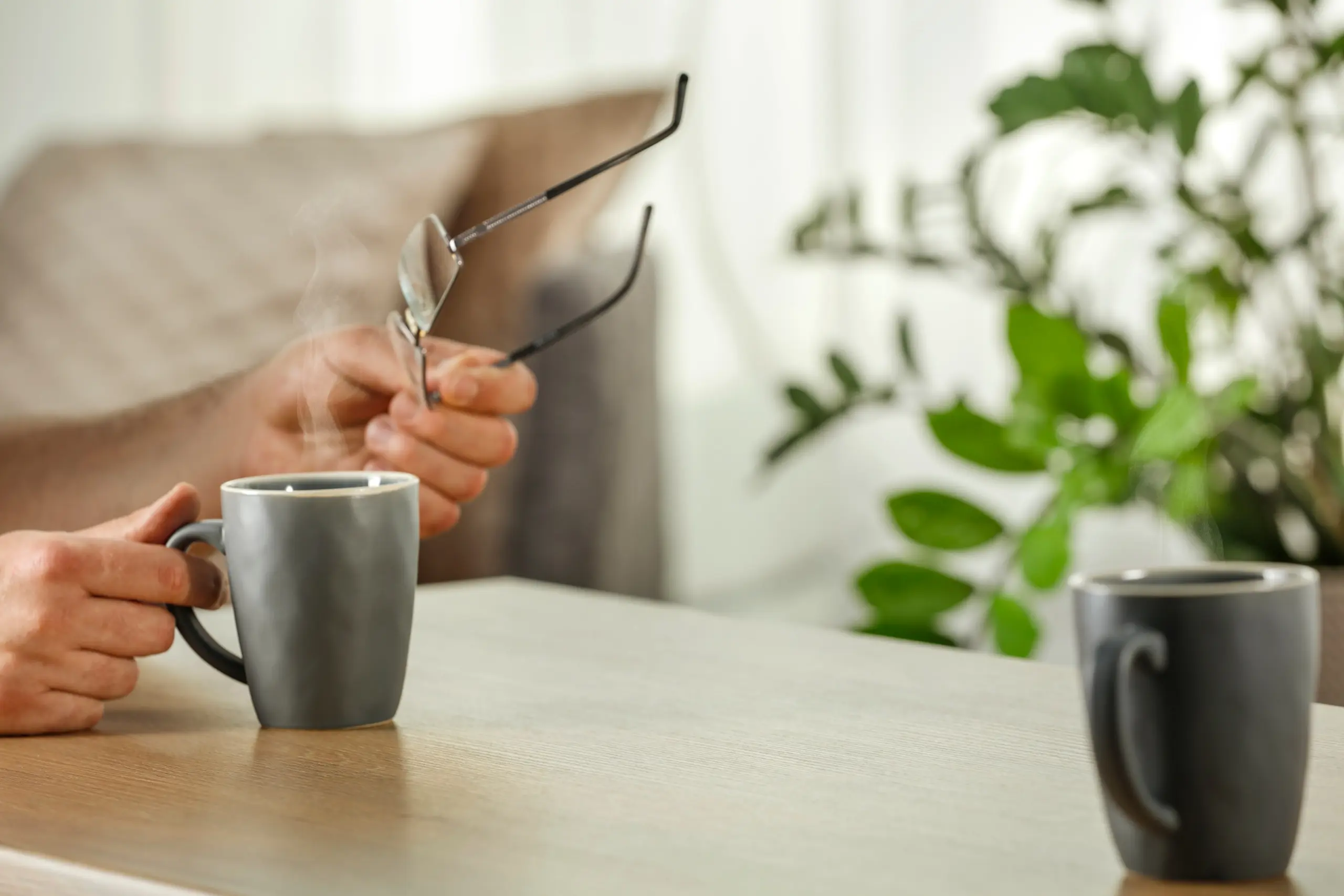 Finding peace in a quiet morning to cultivate joy in recovery and sobriety.